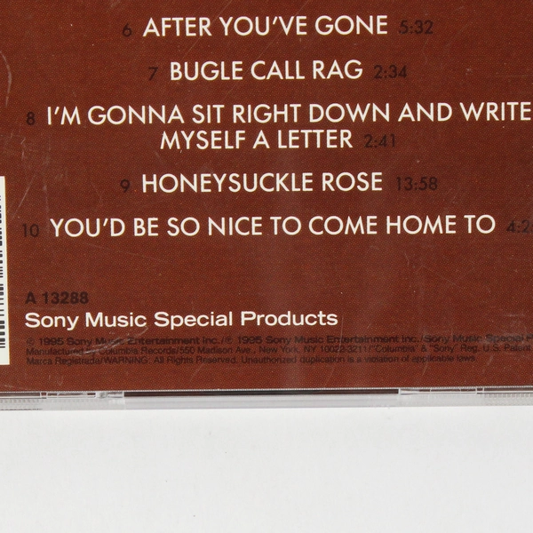 Sing Sing Sing by Benny Goodman Music CD 1995 Sony Music Special Products