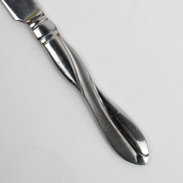 Lot Of 5 International Silver Modern Twist (Stainless, Frosted) French Knives