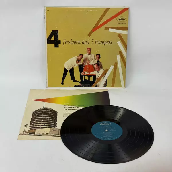 4 Freshman And 5 Trumpets LP Vinyl Record Capitol Records