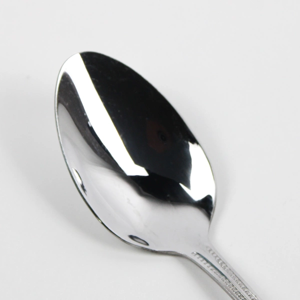 Lot Of 5 International Silver American Bead (Stainless) Flatware Teaspoons