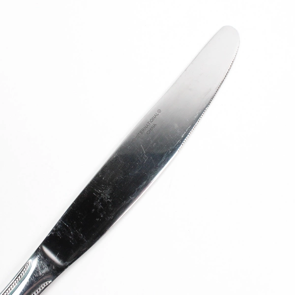 Lot Of 5 International Silver American Bead (Stainless) Flatware Knives 9.5"