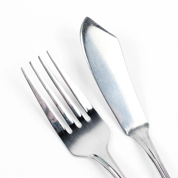 Lot Of 6 International Silver American Bead (Stainless) Flatware Forks & Knives