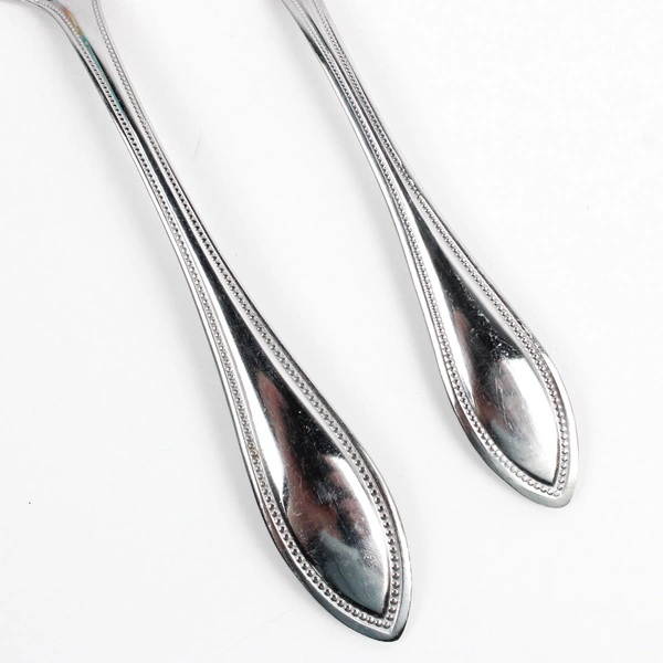 Lot Of 6 International Silver American Bead (Stainless) Flatware Forks & Knives