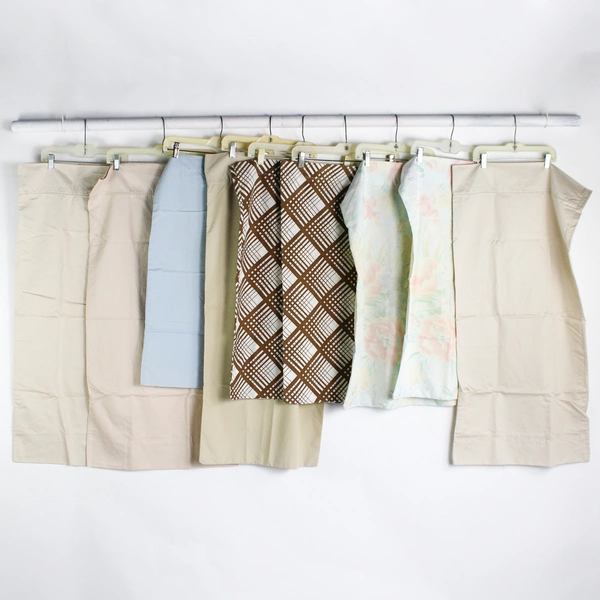 Mixed Lot of 9 Standard Queen King Pillowcases Flawed DIY Fabric Upcycling