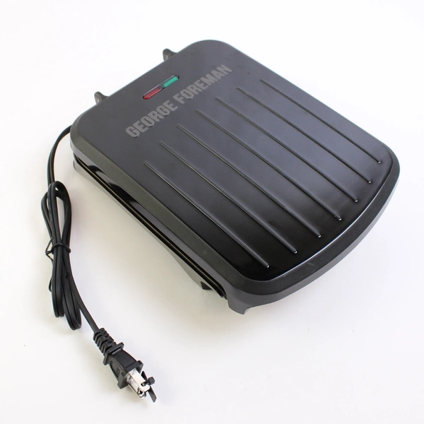 George Foreman Electric Indoor Grill Panini Press Black Model GRS040BZ