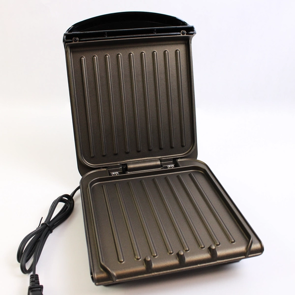 George Foreman Electric Indoor Grill Panini Press Black Model GRS040BZ