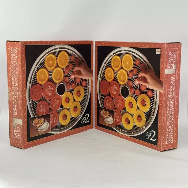 Lot of 4 Harvest Maid Dehydrator Add On TR-2 Trays For Model FD-1000