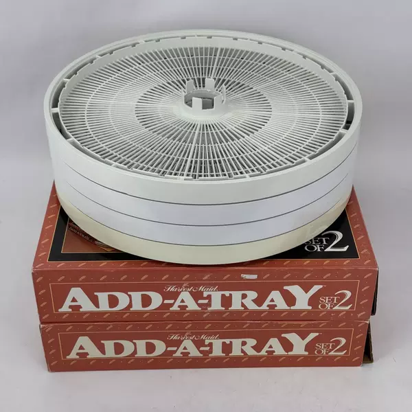 Lot of 4 Harvest Maid Dehydrator Add On TR-2 Trays For Model FD-1000