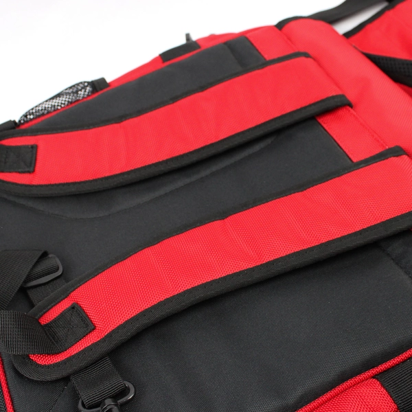 The Sharper Image Red Crossbody Backpack Carry On Bag