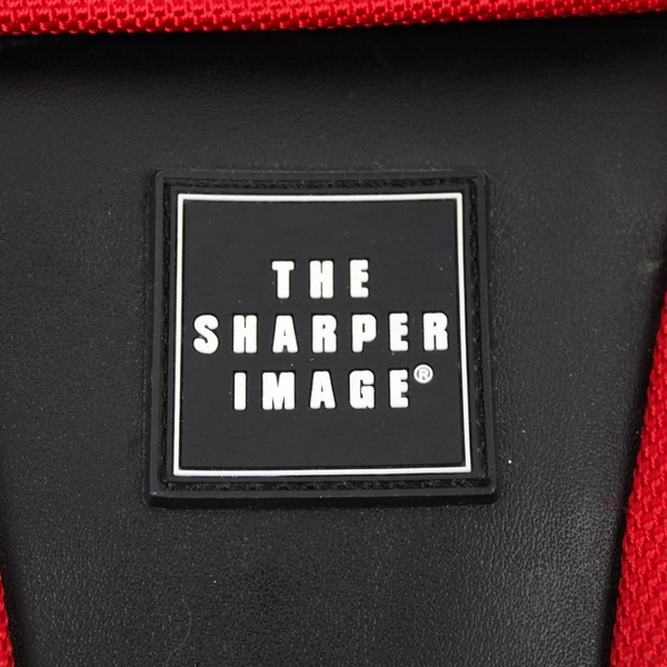 The Sharper Image Red Crossbody Backpack Carry On Bag
