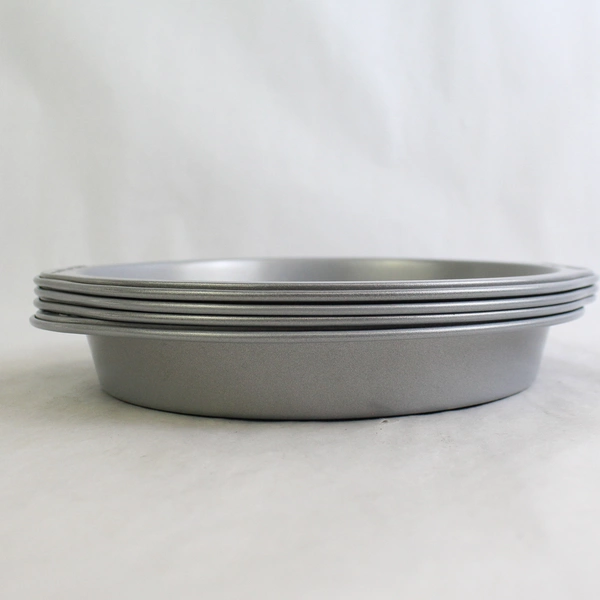 Lot of 4 Wilton Round Metal Cake Pans 9" Bakeware