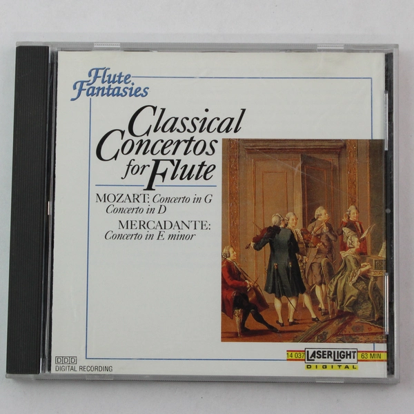 Flute Fantasies Classical Concertos For Flute 1992 Delta Music CD