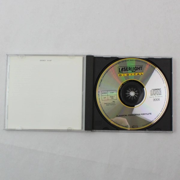 Flute Fantasies Classical Concertos For Flute 1992 Delta Music CD