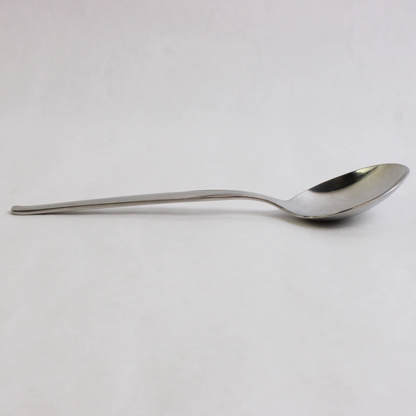 Lot Of 5 International Silver Futura (Stainless) Flatware Round Soup 7" Spoons