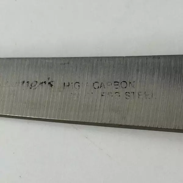 High Carbon Steel Fishing Filet Knife Black Handle With Orange Tip