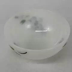 VTG Anchor Hocking Fire King Fruits White Hand Painted Mixing Bowl 7.25 Inch