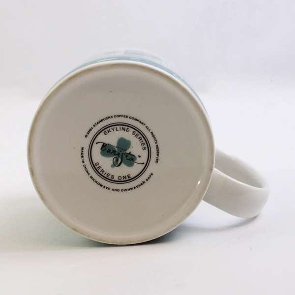 Starbucks Barista Skyline Series Ceramic Coffee Tea Mugs Boston Series 1 2002