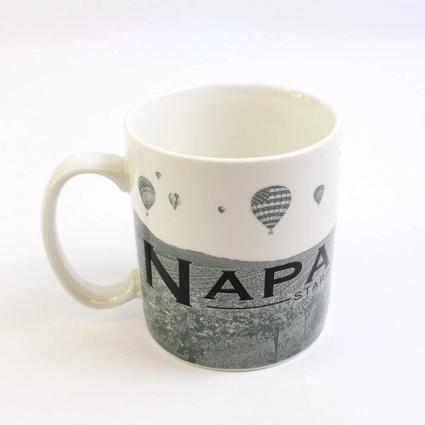 Starbucks Barista Skyline Series Ceramic Mugs Napa Valley Series 1 2002