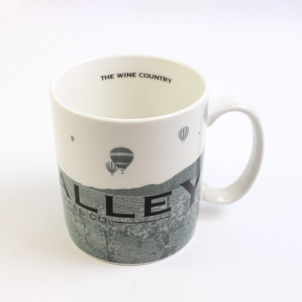 Starbucks Barista Skyline Series Ceramic Mugs Napa Valley Series 1 2002