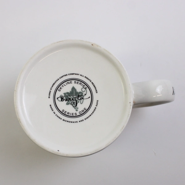 Starbucks Barista Skyline Series Ceramic Mugs Napa Valley Series 1 2002