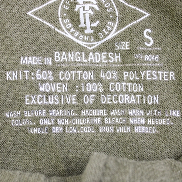 Epic Threads Green Pixelated Camo Long-Sleeve T-Shirt Boys' Small