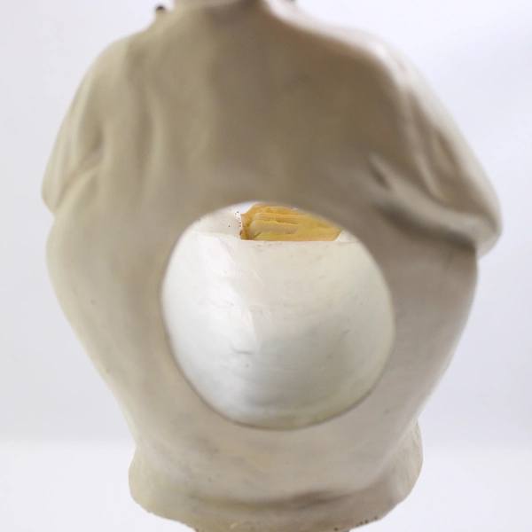 Unbranded Resin Countertop Chef Wine Bottle Holder 8.5" Tall