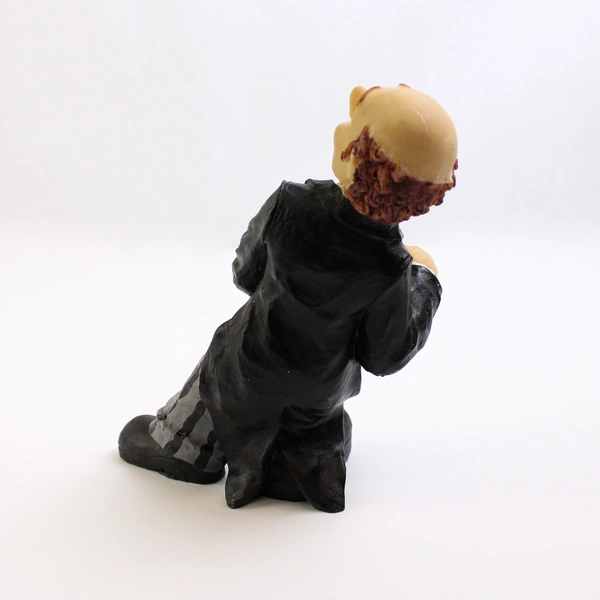 Ganz James the Butler Resin Countertop Wine Bottle Holder Figure 8.5" Tall