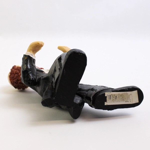Ganz James the Butler Resin Countertop Wine Bottle Holder Figure 8.5" Tall