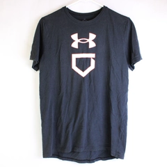 Under Armour Black Loose-Fit Baseball Graphic T-Shirt Boys' Size XL
