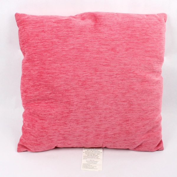 Brentwood Originals Pink Throw Pillow Decorative 18x18in. 