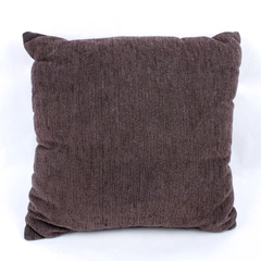 Unbranded Soft Corduroy Plush Throw Pillow 16x16 in. Purple