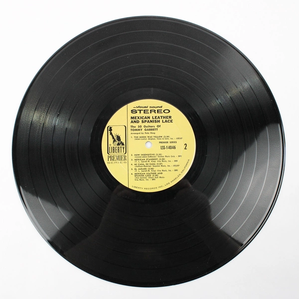The 50 Guitars Of Tommy Garrett Mexican Leather And Spanish Lace Record Album