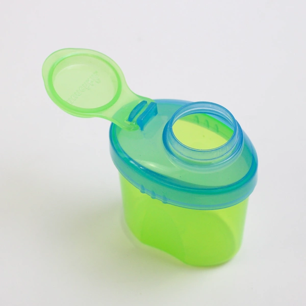 Lot of 3 Gerber and Munchkin Plastic Green & Blue Food Snack Containers