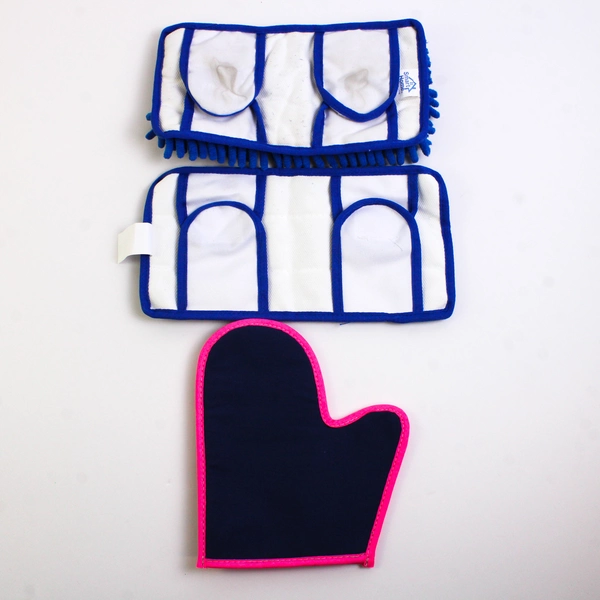 Lot of 3 Smart Home Mop Duster Pads and Windshield Fog Mitt