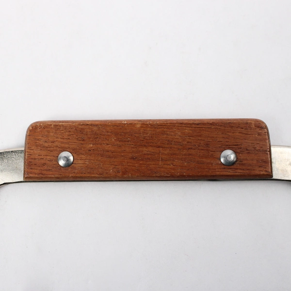 Halco Crinkle Cutter Chopper Stainless Steel Japan Vintage Utensil Wood Handle
