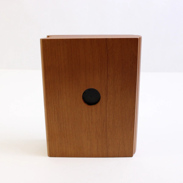 Digital Laserteach Quartz Picture Frame Clock Solid Wood 6" x 4.75"