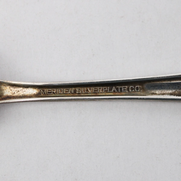 Vtg Meriden Silver Company First Lady Silver Plate Spoons Sugar Bon Bon And Jam