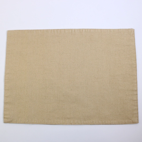 Lot Of 5 Unbranded Solid Khaki Woven Fabric Rectangle Placemats 12.5" x 17.25"
