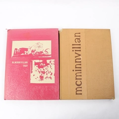 Lot of 2 McMinnvillan High School Yearbooks 1969 and 1970 McMinnville Oregon