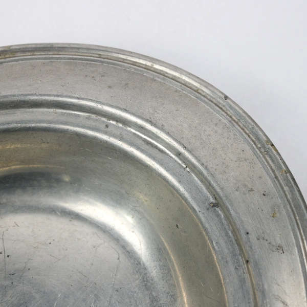 Vintage Silvercraft Oval Pewter Tray 11.5 Inch 2856