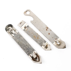 Lot of 3 Vintage Metal Can And Bottle Openers Advertising Breweries