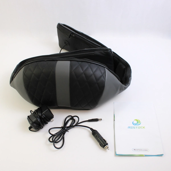 Resteck Massager Deep Tissue Neck Back With Heat & Carry Bag Home & Car