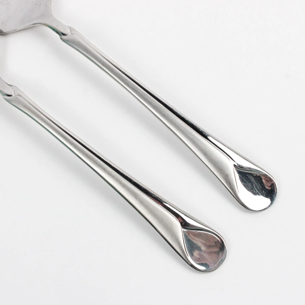 Lot Of 2 J.A Henckels Provence (Stainless) Fatware Serving Fork & Slotted Spoon 