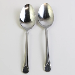 Lot Of 2 J.A Henckels Provence (Stainless) Flatware Slotted Serving Spoon