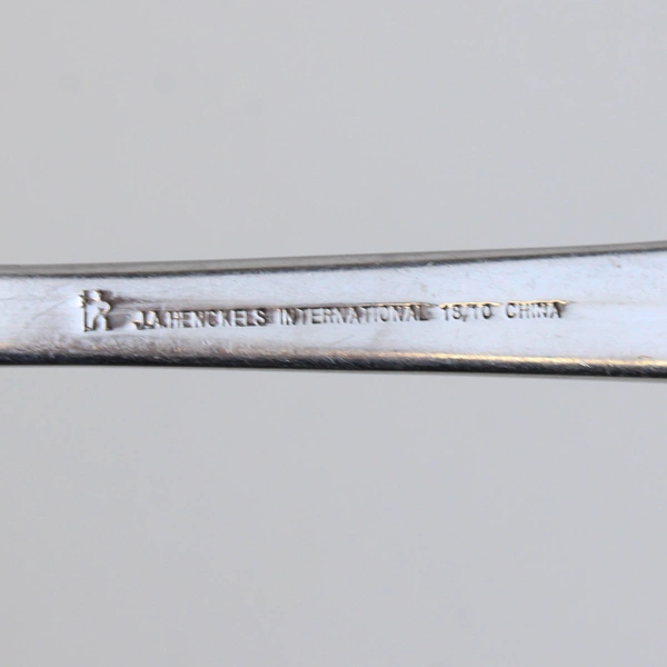 Lot Of 2 J.A Henckels Provence (Stainless) Flatware Slotted Serving Spoon