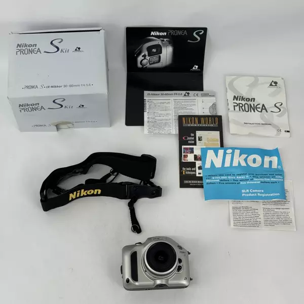 Nikon Pronea S APS Rangefinder Film Camera With 30-60 MM Lens with Box Manual