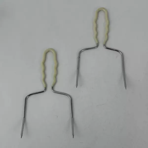 Stainless Steel 2 Prong Meat Lifters For Roasts Hams Turkeys