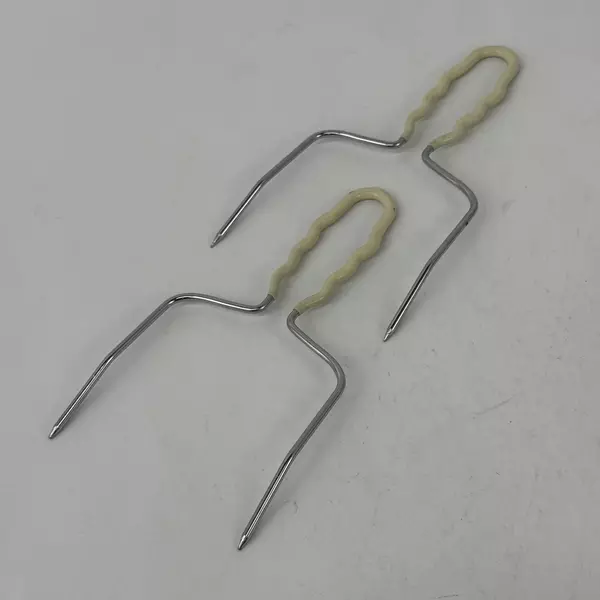 Stainless Steel 2 Prong Meat Lifters For Roasts Hams Turkeys