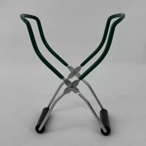 Canning Jar Lifter Stainless Steel Lifter with Green Rubber Grip