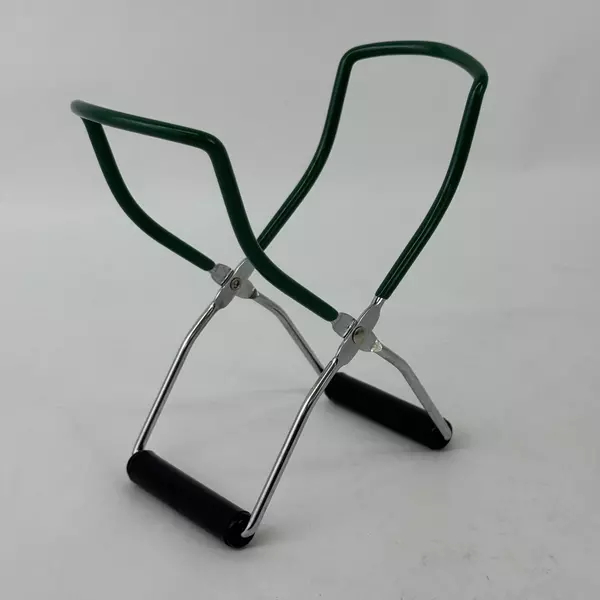Canning Jar Lifter Stainless Steel Lifter with Green Rubber Grip